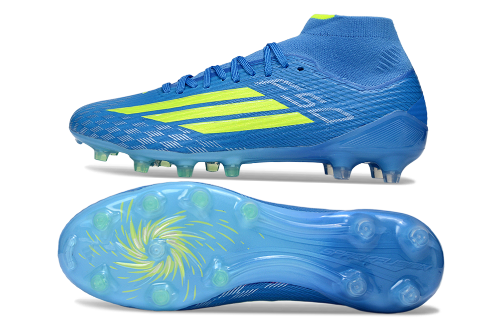F50 FT ICE PRECISION BLAUW GEEL HOOG MET VETERS